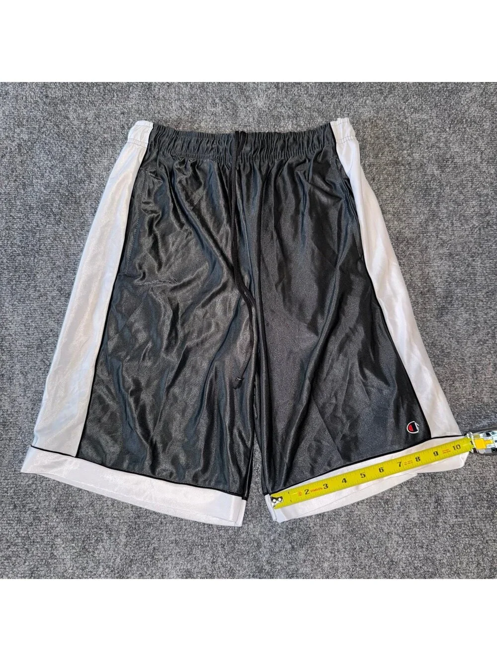 Champion Grail Baggy Dazzle Hoop Shorts Mens MD Vtg y2k 90s Rare